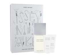 Issey Miyake L´Eau D´Issey Pour Homme rinkinys vyrams (EDT,125 ml + dušo želė, 50 ml + balzamas po skutimosi, 50 ml)