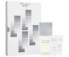 Issey Miyake L´Eau D´Issey Pour Homme rinkinys vyrams (EDT,125 ml + dušo želė, 50 ml + balzamas po skutimosi, 50 ml)