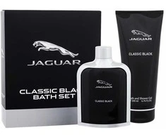 Jaguar Classic Juodas EDT rinkinys vyrams (EDT 100 ml + Dušo želė 200 ml)