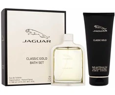 Jaguar Classic Gold rinkinys vyrams (EDT, 100 ml + dušo želė, 200 ml)