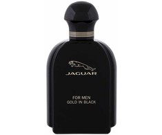 Jaguar For Men Gold in Black