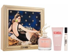 Jean Paul Gaultier Scandal rinkinys moterims (EDP, 80 ml + kūno losjonas, 75 ml + EDP, 10 ml)