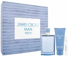 Jimmy Choo Man Aqua Eau De Toilette Purškiklis, 100 ml Set 3 Pieces