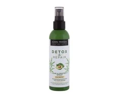John Frieda Detox &amp; Repair Avocado Oil Plaukų lakas Heat Protection, 100 ml