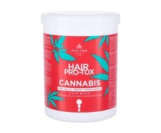 Plaukų kaukė su kanapių sėklų aliejumi Kallos Hair Pro-Tox Cannabis Hair Mask 1000 ml