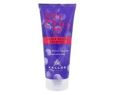 Kallos Cosmetics Gogo Sidabrinis Reflex Šampūnas spalvą saugantis šampūnas šviesiems plaukams, 200 ml
