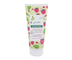 Klorane Junior Dušo želė Raspberry Fragrance, 200 ml
