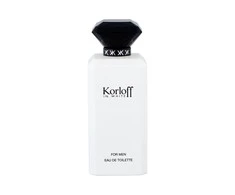 Korloff Paris In Baltas EDT tualetinis vanduo vyrams, 88 ml