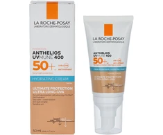 La Roche-Posay Anthelios UVMune 400 Hydrating Kreminis SPF 50+ apsauginis kremas nuo saulės jautriai veido odai, 50 ml