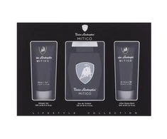 Tonino Lamborghini Lamborghini Mitico rinkinys vyrams (EDT, 125 ml + dušo želė, 100 ml + balzamas po skutimosi, 100 ml)