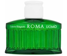Laura Biagiotti Roma Uomo Žalias Swing EDT tualetinis vanduo vyrams, 125 ml