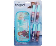 Lip Smacker Disney Frozen Lūpų blizgis &amp; Pouch Set Lūpų blizgis