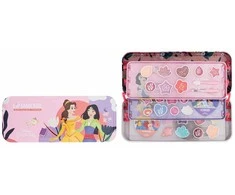 Lip Smacker Lūpų Smacker Disney Princess Triple Layer Beauty Tin makiažo paletė