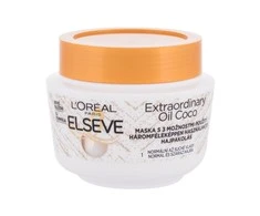 L'Oréal Paris Elseve Extraordinary Oil Coconut plaukų kaukė plaukų kaukė moterims, 300 ml