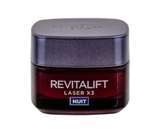 L'Oréal Paris Revitalift lazerinis X3 Night Kreminis Night Skin Kreminis moterims, 50 ml