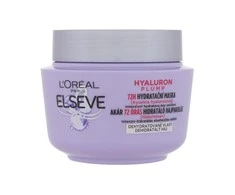 L'Oréal Paris Elseve Hyaluron Plump Moisture plaukų kaukė plaukų kaukė moterims, 300 ml