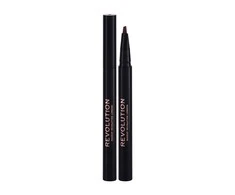Makeup Revolution Bushy Brow Eyebrow Kreminis Pieštukas Medium Brown 0.5 ml