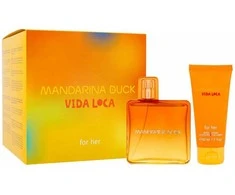 Mandarina Duck Vida Loca rinkinys moterims (EDT, 100 ml + kūno losjonas, 50 ml)