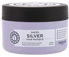 Maria Nila Sheer Sidabrinis Hair Mask pilkinanti kaukė šviesiems plaukams, 250 ml