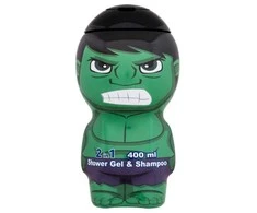 Marvel Air-Val Hulk Gel y Champu 2d, 400 ml