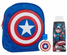 Marvel Captain America tualetinis vanduo su purškikliu 50 ml, 3 dalių rinkinys