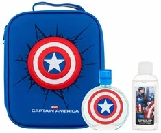 "Marvel Captain America" tualetinis vanduo su purškikliu 100 ml, 3 dalių rinkinys