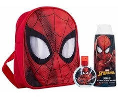 Marvel Air-Val Spider-Man rinkinys vaikams (kuprinė + EDT, 50 ml + dušo želė, 300 ml)