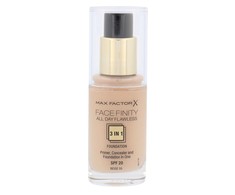 "Max Factor Facefinity 3in1" Maskuoklis ir makiažo pagrindas 55-rusvai gelsvas" 30ml
