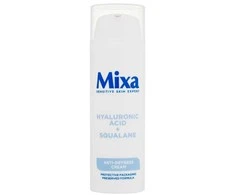 Mixa Hyaluronic Acid + Lactic Acid Anti-Dryness drėkinamasis veido kremas, 50 ml