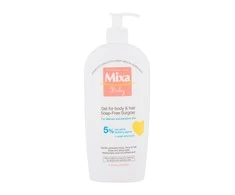 Mixa maitinamasis kūdikių plaukų ir kūno plovimo gelis 400 ml 5%,