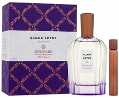 Rinkinys moterims Molinard La Collection Privée Acqua Lotus (kvepalai Molinard Acqua Lotus EDP, 90 ml + Dezodorantas Roll-On 7,5 ml)