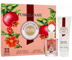 Monotheme Classic Collection Pomegranate rinkinys moterims (EDT, 100 ml + kūno losjonas, 100 ml)