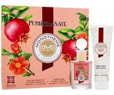 Monotheme Classic Collection Pomegranate rinkinys moterims (EDT, 100 ml + kūno losjonas, 100 ml)