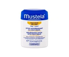 Mustela Baby Nourishing Stick With Cold Cream pieštukinis maitinamasis kremas kūdikiams, 10,1 ml