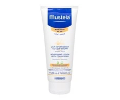 „Mustela Vaikiškas“ maitinamasis kūno losjonas sausai odai (maitinamasis losjonas su šaltuoju kreminiu), 200 ml