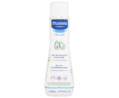 Mustela Bébé No Rinse Valomasis Pienelis Losjonas kūnui, 200 ml