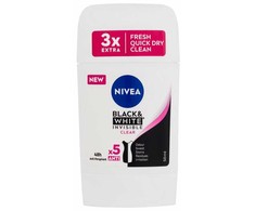 Nivea Juodas &amp; Baltas Invisible Antiperspirant, 50 ml