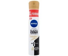 Nivea Juodas &amp; Baltas Invisible Silky Smooth Antiperspirant moterims, 200 ml