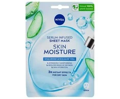 Nivea Skin Moisture Serum Infused Sheet Mask veido kaukė