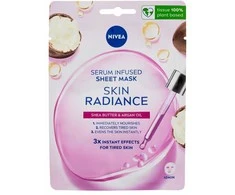 Nivea Skin Radiance Serum Infused Sheet Mask veido kaukė