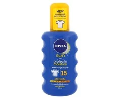 Nivea Sun Protect &amp; Moisture Sun Losjonas kūnui, 200 ml