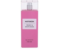 Aquolina Notebook - Peony &amp; Baltas Musk EDT tualetinis vanduo moterims, 100 ml