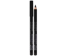 Nyx Professional Make Up SLIM eye pencil #juodas shimmer 1.2 gr