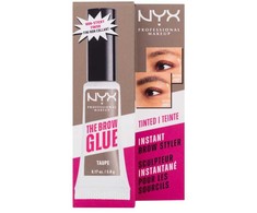 Nyx The Brow Glue Taupe antakių gelis, 5 g