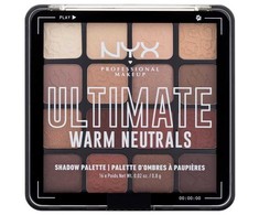 Nyx Ultimate Shadow Palette Warm Neutrals 16 X 0,, 83 g