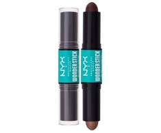 NYX Professional Makeup - Wonder Stick dvipusis veido formavimo pieštukas, 08 Deep Rich