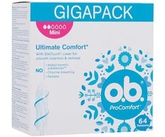 o.b. O. B. ProComfort Mini tamponai 64 vnt.