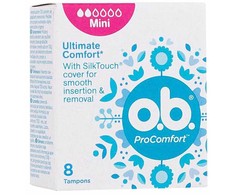 Tamponai O.B. ProComfort Mini 8vnt