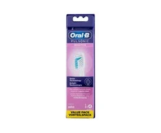 Procter Gamble „Oral-B Pulsonic dantų šepetėlio antgaliai, Jautrus“, 4 vnt., Balta, 3 mėn., „Oral-B“, Dėžutė