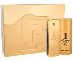 Paco Rabanne 1 Million tualetinis vanduo purškiklis, 100 ml rinkinys, 2 vnt. Kalėdų 2023 m.